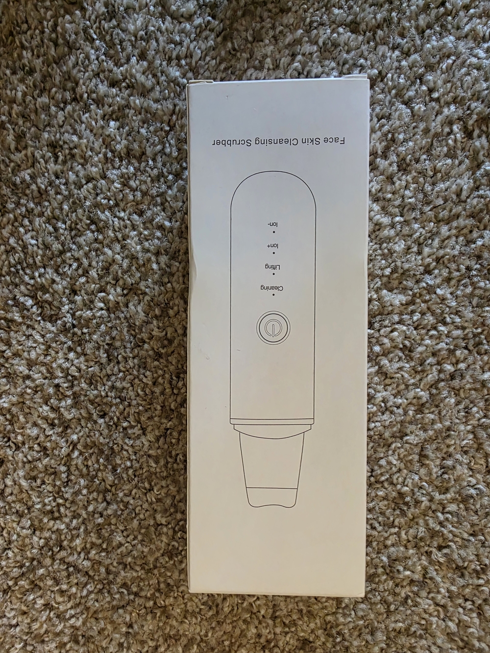 White Face Skin Cleansing Scrubber - Professional Facial Device